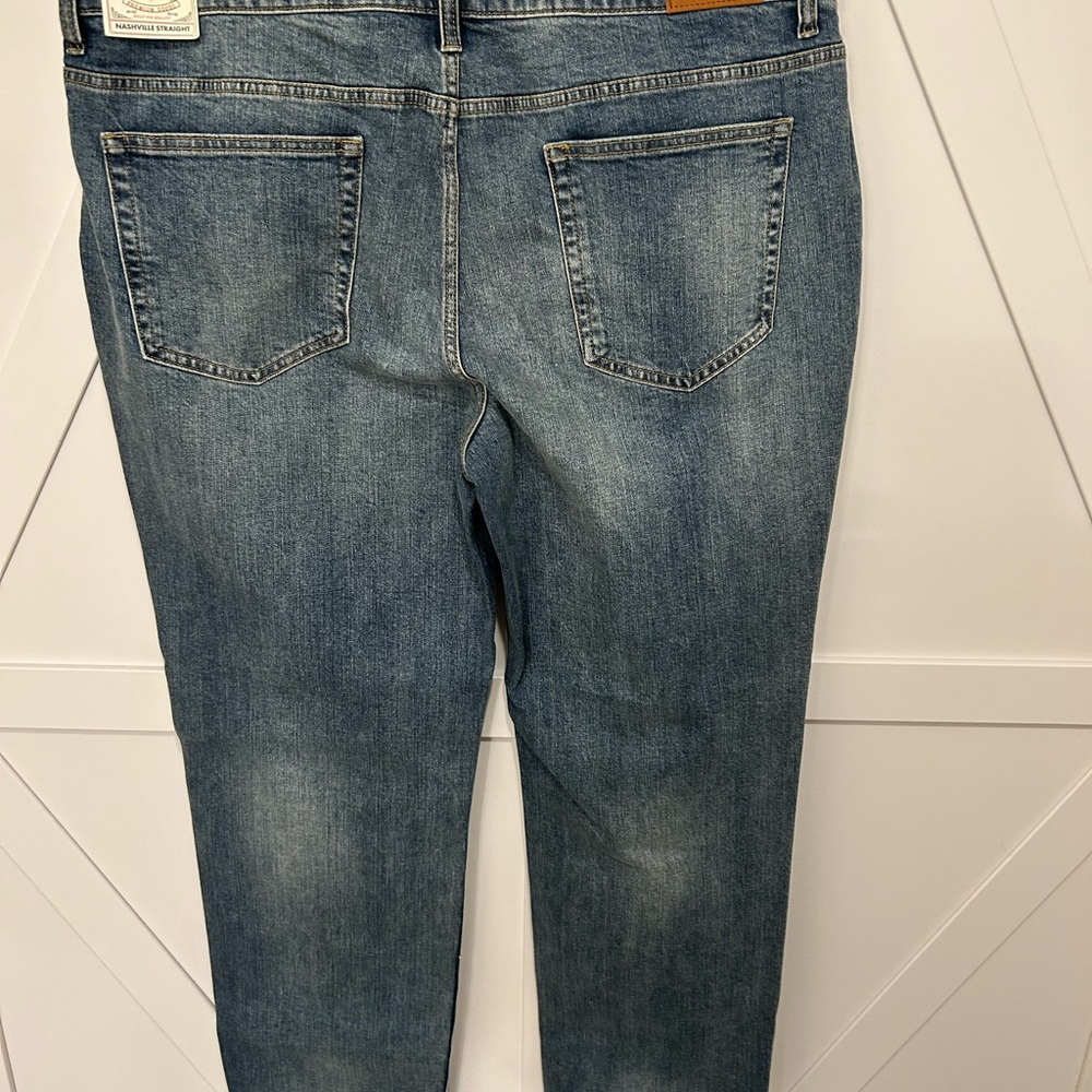 NWT Flag & Anthem Nashville Straight Jeans 38x32